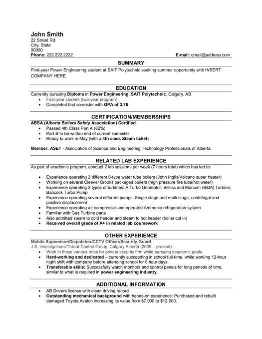 Resume Templates101 Resume Picture