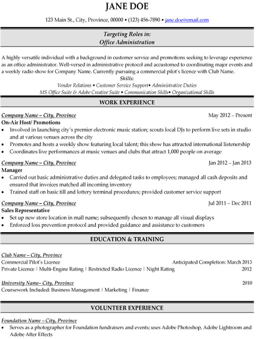 Resume Templates101 Resume Picture